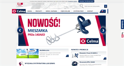 Desktop Screenshot of celma.com.pl